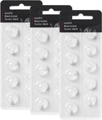 Hearing Aid Domes for Oticon MiniFit Double Vent Bass Domes: 3 Packs (10mm), Universal Domes for Oticon Hearing Aid Supplies