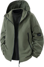 Womens Rain Jackets Waterproof with Hood Windproof Softshell Jackets Outdoor Fishing Hiking Cycling Windbreaker Coat