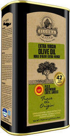 Ellora Farms Olive Oil Extra Virgin, Certified Single Estate PDO, Polyphenol Rich Extra Virgin Olive Oil Cold Pressed & Traceable, Global Gold Awards EVOO, Kosher, Crete, Greece 33.8 Fl oz (1 Ltr)