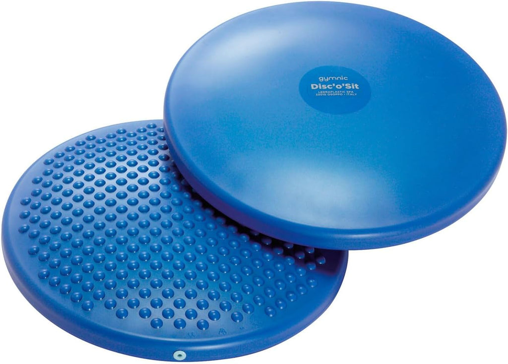 Gymnic Disc 'o' Sit Inflatable Seat Cushion, Blue