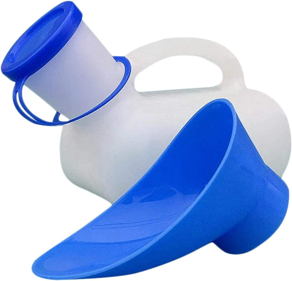 1000ml Portable Urinal Bottles, Car Pee Bottle for Men and Women, Bedpan Bottle Camping Portable Toilet Spill Proof Urine Bottles, Perfect for Camping, Travel, Home or Hospital Use