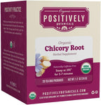 Organic Positively Botanicals Company, Chicory Root Herbal Tea Bags, 20 Count