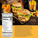 G Hughes Sugar Free Burger Secret Sauce - Sugar Free Burger Sauce, Special Sauce for Burgers, Gluten Free Hamburger Sauce, Sugar Free Dipping Sauces - 16 Oz (3-Pack)