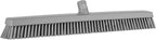Vikan 319588 24" Heavy-Duty Push Broom, Soft/Stiff, Gray