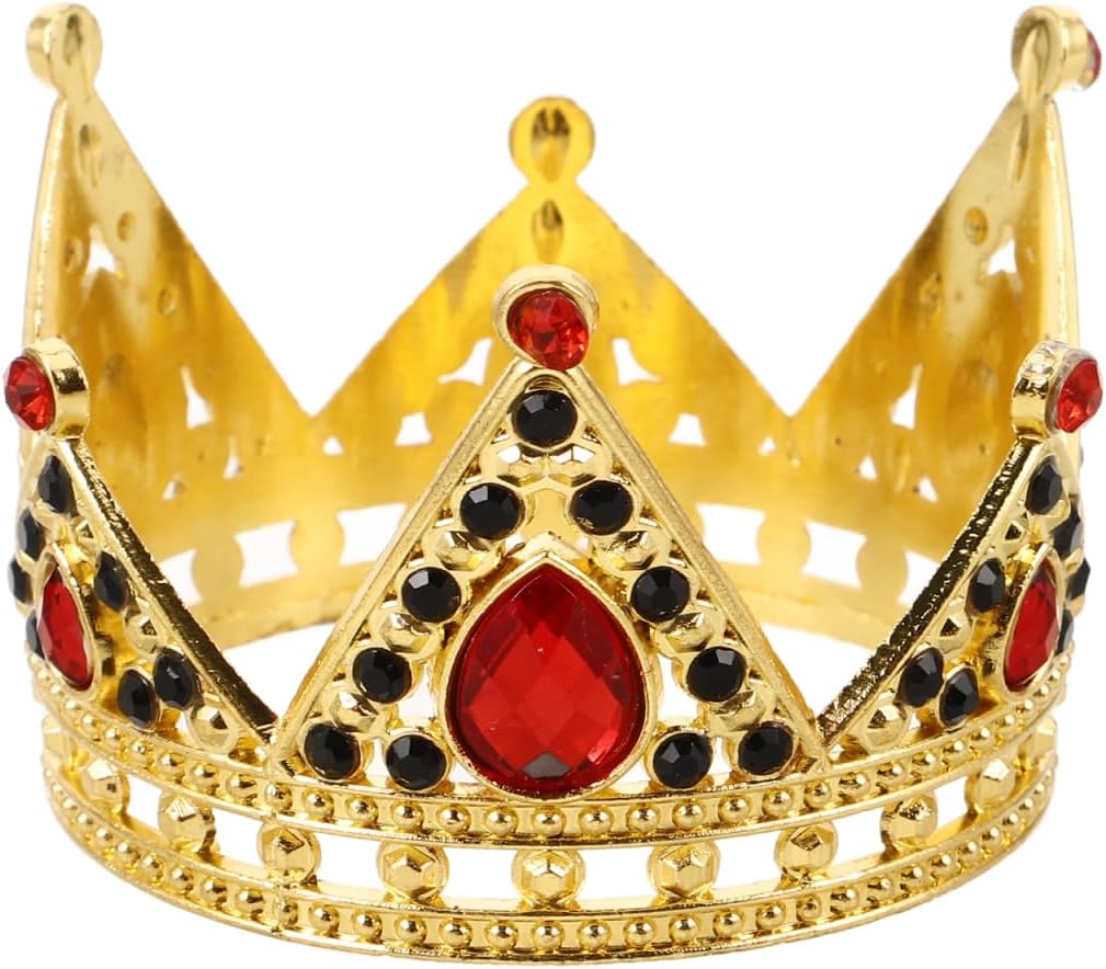 Crown Cake Topper Small Rhinestone Bridal Headdress Wedding Cake Decoration Party Supply 2.36 Inch