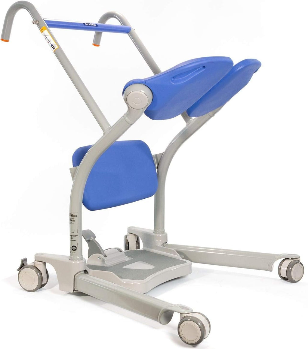Arjohuntleigh Compact Sara Stedy Sit to Stand Manual Patient Lift Aid | Fully Assembled Elderly Assistance Products | Holds up to 400 Pounds | Intended for Users 4'6" - 5'8"…