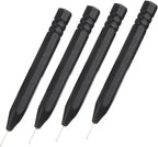 4pcs Steel Needle Rod Earmold Cleaning Tool for Hearing Aids Earwax Removal