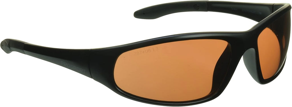 proSPORT Bifocal Sunglasses, HD Amber Lenses Blue Light Blocking, Improves Sleep, Sport Wrap Frame, Small to Medium Fit