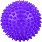 ZJchao Spiky Massage Balls, 7.5cm/9cm Muscle Soreness Massager Ball, Spiky for Deep Tissue Back Massage, Rubber Balls for Pain Relief & Plantar Fasciitis(5#)