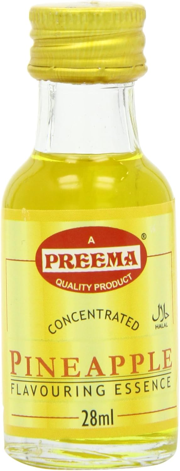 Preema Flavouring Essence Pineapple 28 ml (Pack of 12)