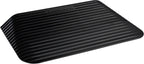 3.5" Rise Threshold Ramps Doorway, Wheelchair Ramp with Non-silp Surface, 4400 LBS Capacity, Solid and Portable, for Steps, Driveway and Curb Black