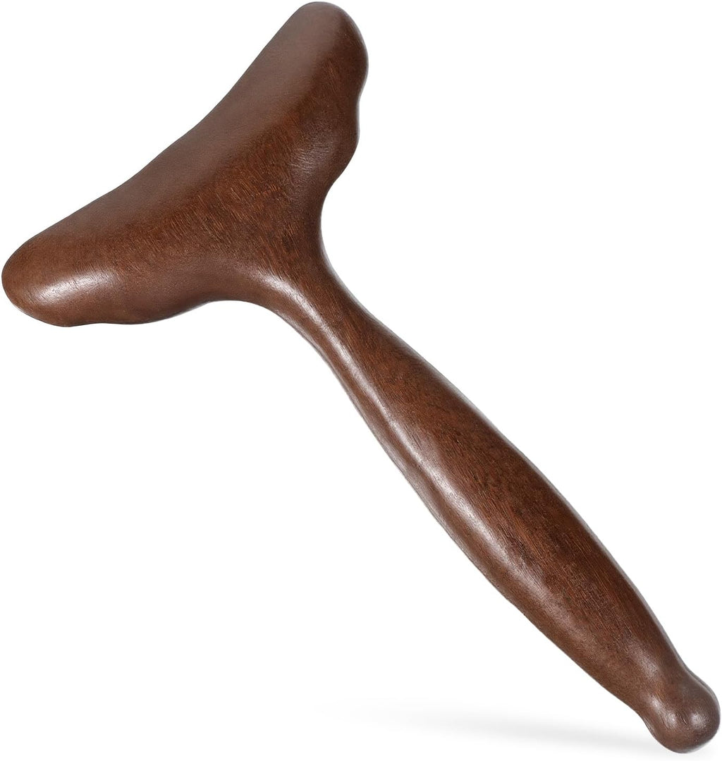 Wood Therapy Massage Tool, Lymphatic Drainage Massager, Body Gua Sha Paddle, Wood Therapy Paddle for Cellulite Reduction,Muscle Tension Release,Bodys Contouring and Shaping, 6.2×3.5”