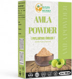 Herbs Botanica Natural Amla Powder (Indian Gooseberry, Amalaki), Pure Natural Fruit Powder with Vitamin C for Hair Growth & Immune Support, Emblica Officinalis, 5.3 oz / 150 gm