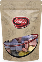 ล้อมวง Freeze-Dried Yogurt Bites - Crunchy Melt-in-Your-Mouth Yogurt Snacks - Probiotic Cultured Dairy Drops - Real Fruit Infused Yogurt Cubes - Mess-Free Snack for Kids and Adults (50g)