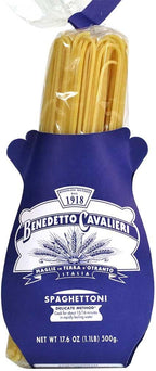 Benedetto Cavalieri, Spaghettoni Artisanal Semolina Pasta from Italy, 17.6 oz Bag
