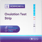 Ovulation Test Strips – LH Test for Ovulation Detection, Easy-to-Use Home Ovulation Tracking(LH Test Strips 15 Count)