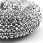 Wire Ball Brush with Handle Pan Cleaning Brush Dish Handle Washing Brush