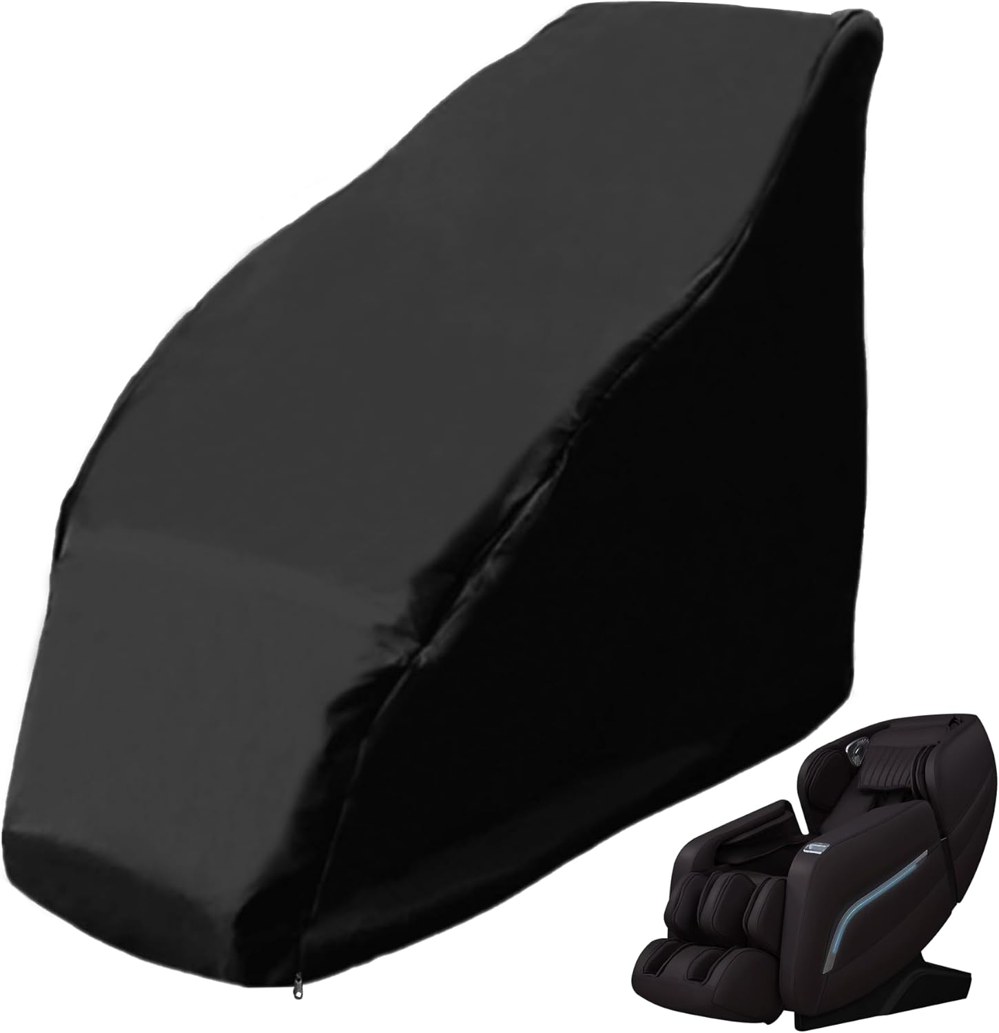 Sqodok Massage Chair Cover, Dustproof and Waterproof 420D Oxford Cloth Full Body Zero Gravity Chair Cover for Massage Chair Recliner Furniture Cover, Pet Scratch Cover
