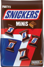 SNICKERS Minis Size Milk Chocolate Candy Bar Bulk Assortment, 35.6 oz Bag
