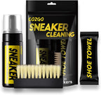 COZGO Shoe Cleaner Kit for Sneaker, Water-Free Foam Sneaker Cleaner 5.3Oz with Shoe Brush and Shoe Cloth,Work on Most Shoes