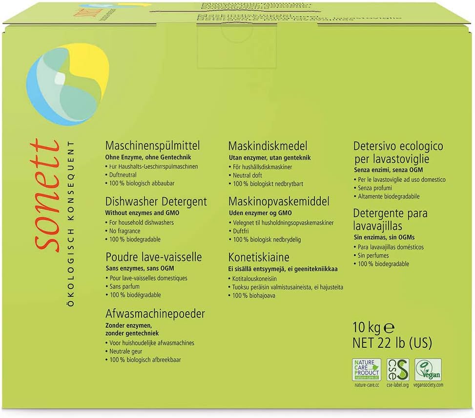 Sonett Machine Washing Up Liquid 10 kg
