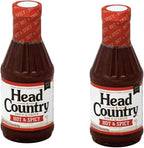 Head Country Bar-B-Q Sauce - 2 pack (Hot & Spicy 20oz)