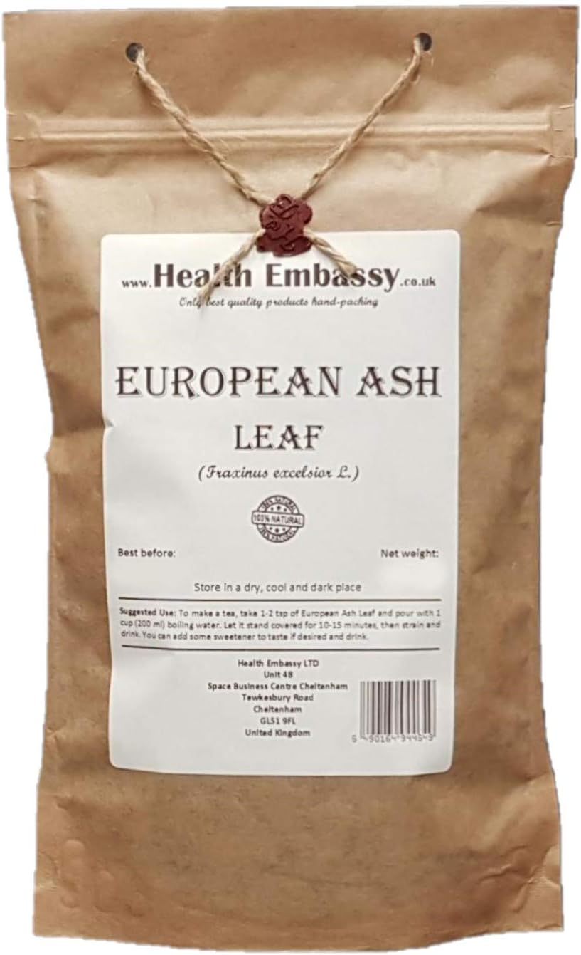Health Embassy European Ash Leaf | Fraxinus excelsior L | Herbal Tea (100g)