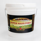 Red Habanero Chili Pepper Mash by Magic Plant – Versatile Hot Base with a Sweet, Aromatic Taste | Fresh Habanero Mash | For Hot Pepper Lovers | Turn up the Heat to any Dish | All Natural 128 oz/1 gal
