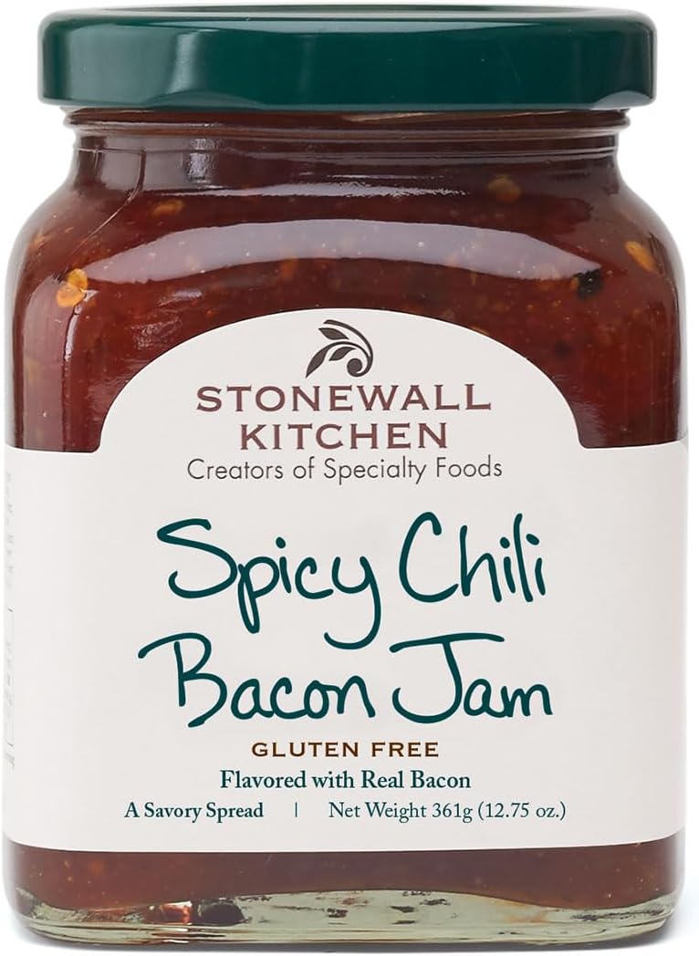 Stonewall Kitchen Spicy Chili Bacon Jam 12.5 Ounces
