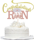 Congratulations RN Cake Topper -Congrats Nurse/BSN Cake Decor,Congratulations High School/College Graduation,Medical School Graduation Party Decorations Supplies
