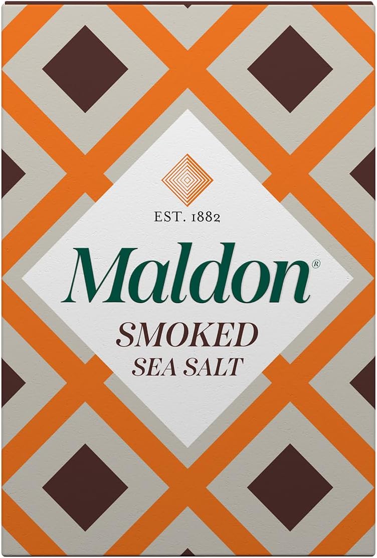 Maldon Smoked Sea Salt Flakes, 4.4 Ounce