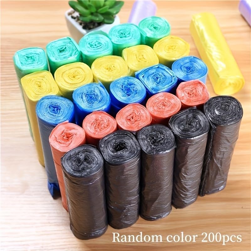 5 Rolls of 100 Large Heavy Duty Bags for Home, Kitchen, Office & Outdoor Cleaning!