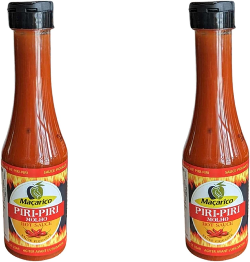 Peri Peri Molho Piri Piri Portuguese Spice Hot Sauce 200ml (Pack of 2)