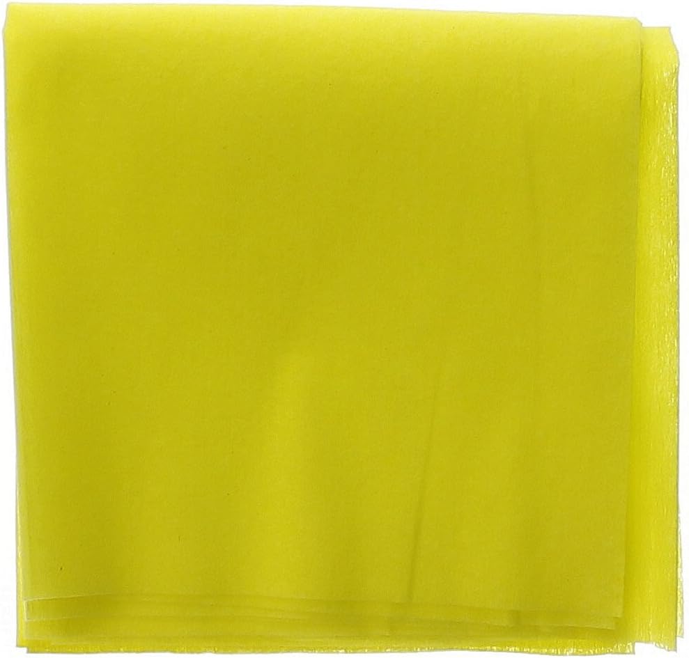 24" x 24" Nonwoven Treated Yellow Dust Cloths (Pack of 50)