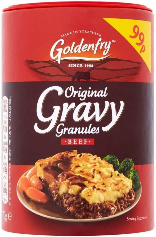 Goldenfry Gravy Granules -Smooth and Rich for Beef 170g
