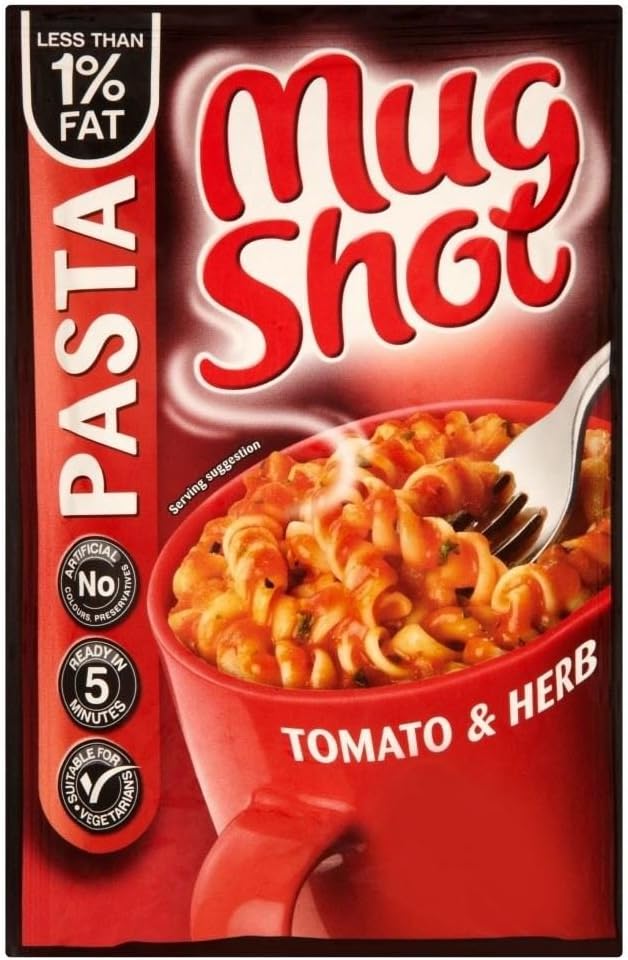 Mug Shot Pasta Tomato & Herb (64g) - Pack of 2