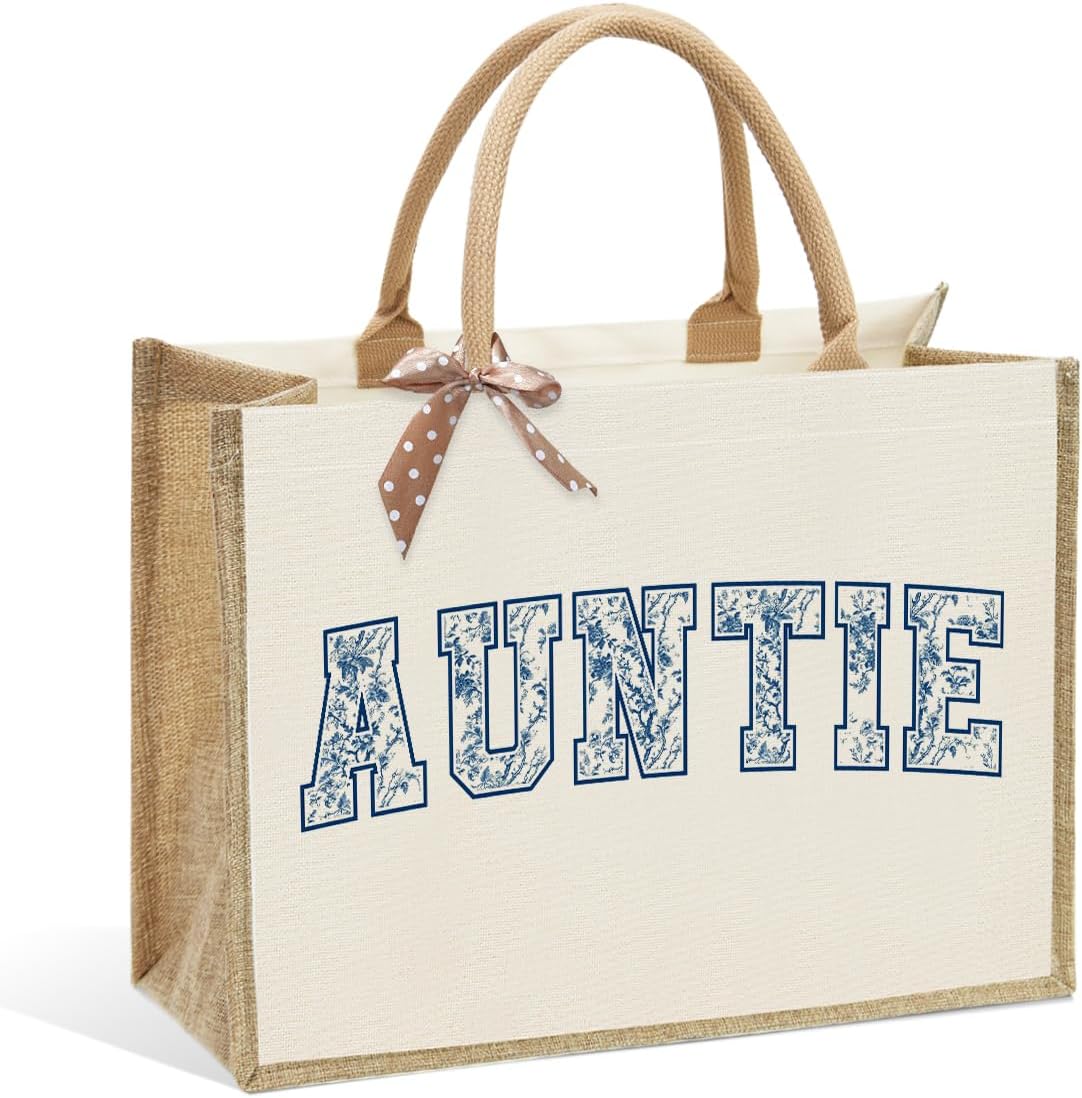 Boy Girl Dog Cat Mom Grandma Godmother Mama Wifey Tote Bag Mothers Day Gifts for Women Mom Travel Shopping