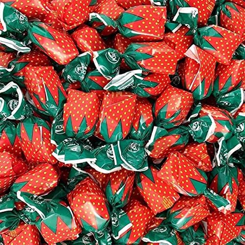 Arcor Strawberry Bon Bons by The Nile Sweets | 4 lbs of Strawberry Filled Hard Candy | Individually Wrapped Bon Bons | Deliciously Sweet Candy from Argentina (4 POUND)