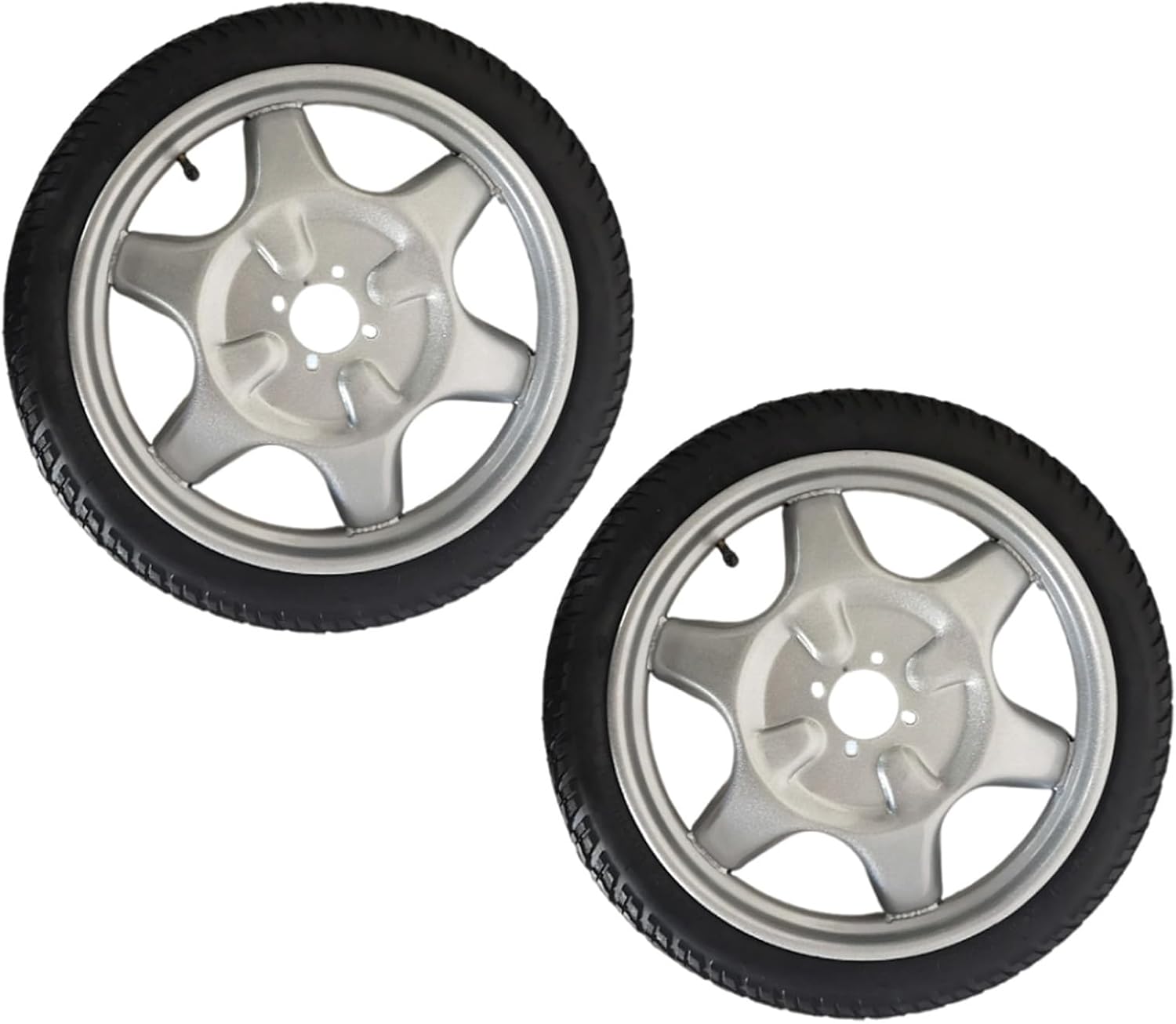 16”Wheelchair Rear Wheel Replacement, 16X2.125 Electric Wheelchair Rear Wheel, Pneumatic Rubber Tire, Wheelchair Wheel Replacement Part
