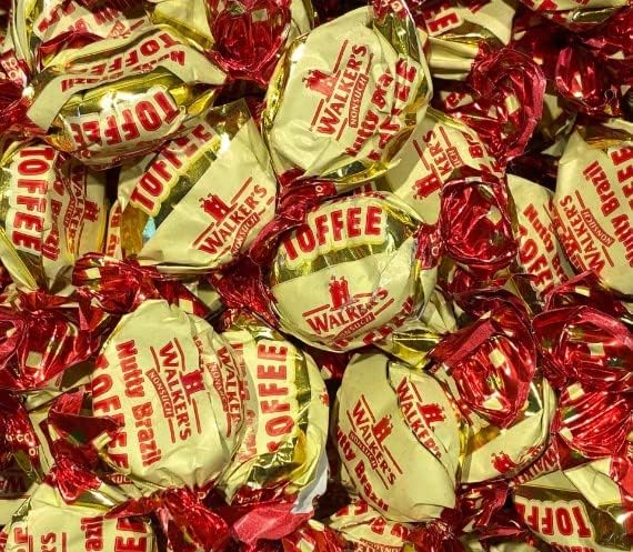 Walkers Nonsuch Nutty Brazil Toffees 1 Kg Delicious Tasty And Twisty Treat Gift Hamper For Birthday,Christmas Sold By Kidzbuzz Y