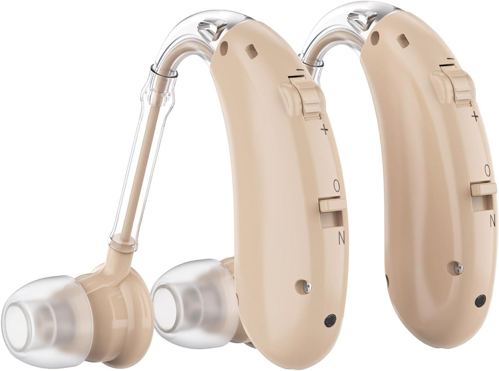 LapEasy Hearing Aids for Seniors Rechargeable with Noise Canceling, Hearing Amplifier for Adults, Sound Amplifier for Hearing Loss - in Ear - with Volume Control