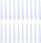 20 Pcs Enema Replacement Flexible Tips for Enema Kit with Connectors, Soft Enemas Attachment Backup Tips for Colon Cleansing PVC Comfortable Reusable Nozzle Enema Attachment