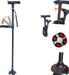 2026 New Smart Walking Cane for Men Women, 3-in-1 Upgrade Smart Walking Canes with Light and Alarm, Foldable Dual Handles, Adjustable Canes for Elderly,Seniors Veterans & Parents