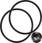 2 PCS Wheelchair Rear Wheel Solid Tires, 24 x 1-3/8" PU Non-Pneumatic Tires, Wheelchair Solid Tires with 2 PCS Crowbars,Suitable for Manual Wheelchair Tire Replacement