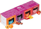 DIVINA Mediterranean Spread Collection, 4-Pack Assortment of Apricot, Fig, Calabrian Chili Orange & Strawberry, 1.05 oz each (4.2oz, 1-Pack)