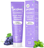 Whitening Toothpaste-125g | Purple Toothpaste for Teeth Whitening | Teeth Stain Remover | Enamel Safe & Effective Teeth Whitener Oral Care | Grape Mint