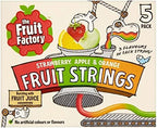 The Fruit Factory Strawberry, Apple & Orange Fruit Strings (5x20g)