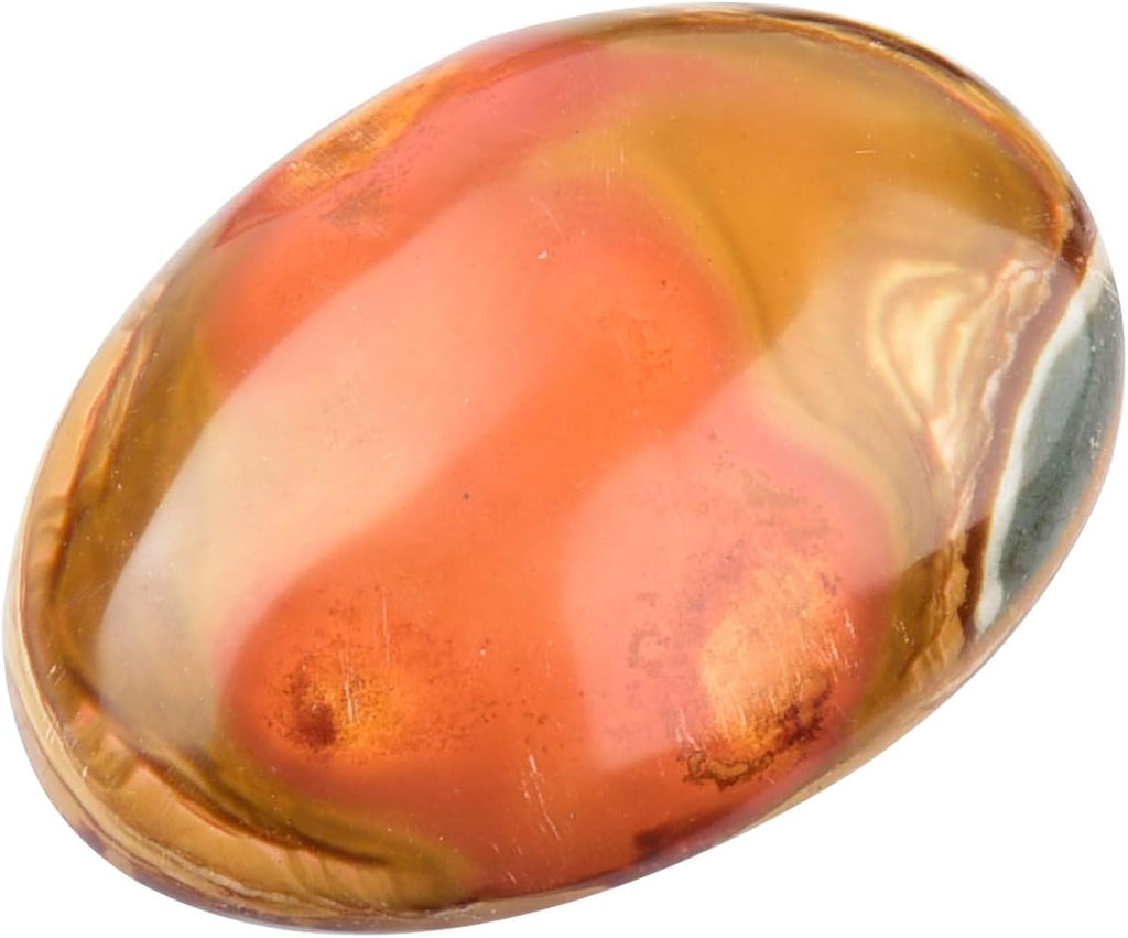 June&Ann Natural Ocean Jasper Palm Stones Healing Gemstone Therapy Worry Crystal Stones for Meditation Chakra Balancing Collection, Irregular Shape