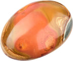 June&Ann Natural Ocean Jasper Palm Stones Healing Gemstone Therapy Worry Crystal Stones for Meditation Chakra Balancing Collection, Irregular Shape