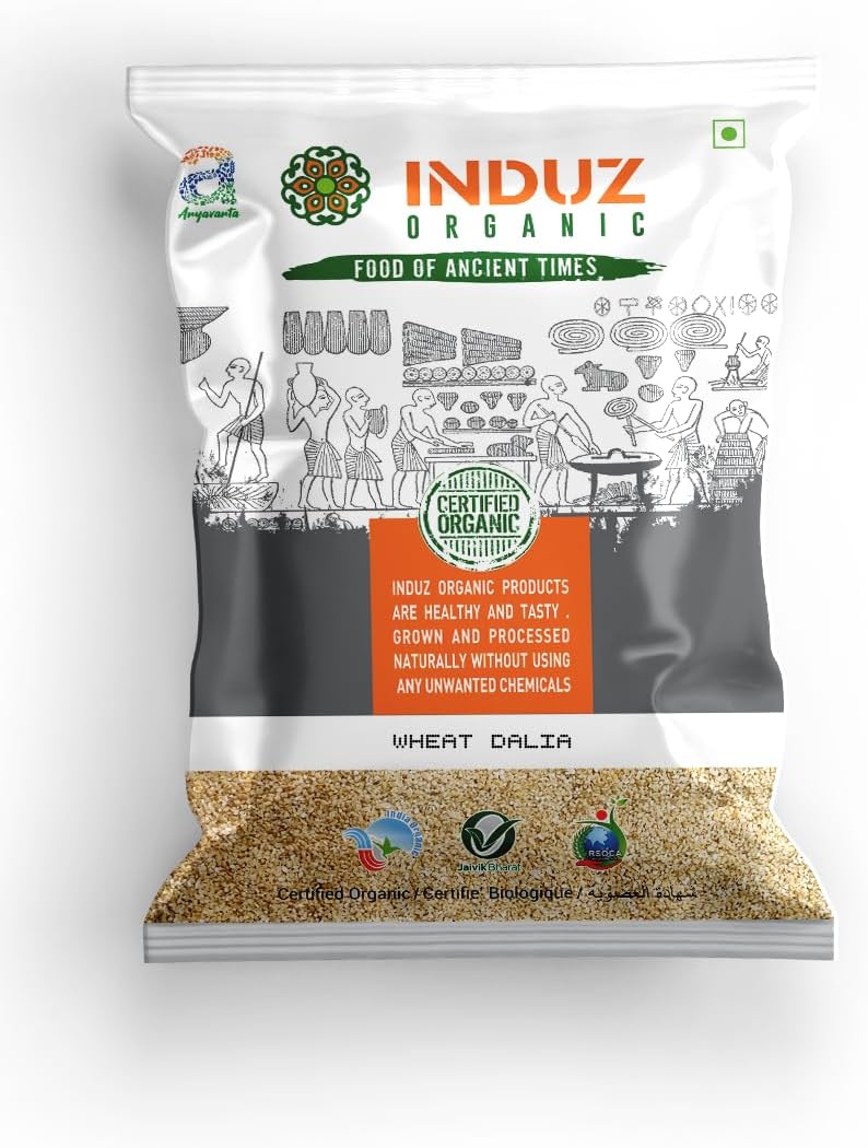Induz Organic Wheat Dalia (Porridge) 500 Gm